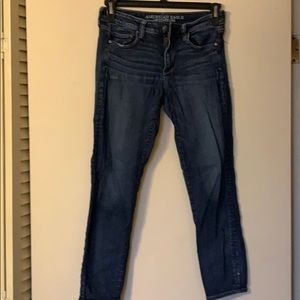 American Eagle super super stretch skinny jeans 8S